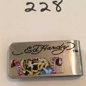 ED HARDY MONEY CLIP